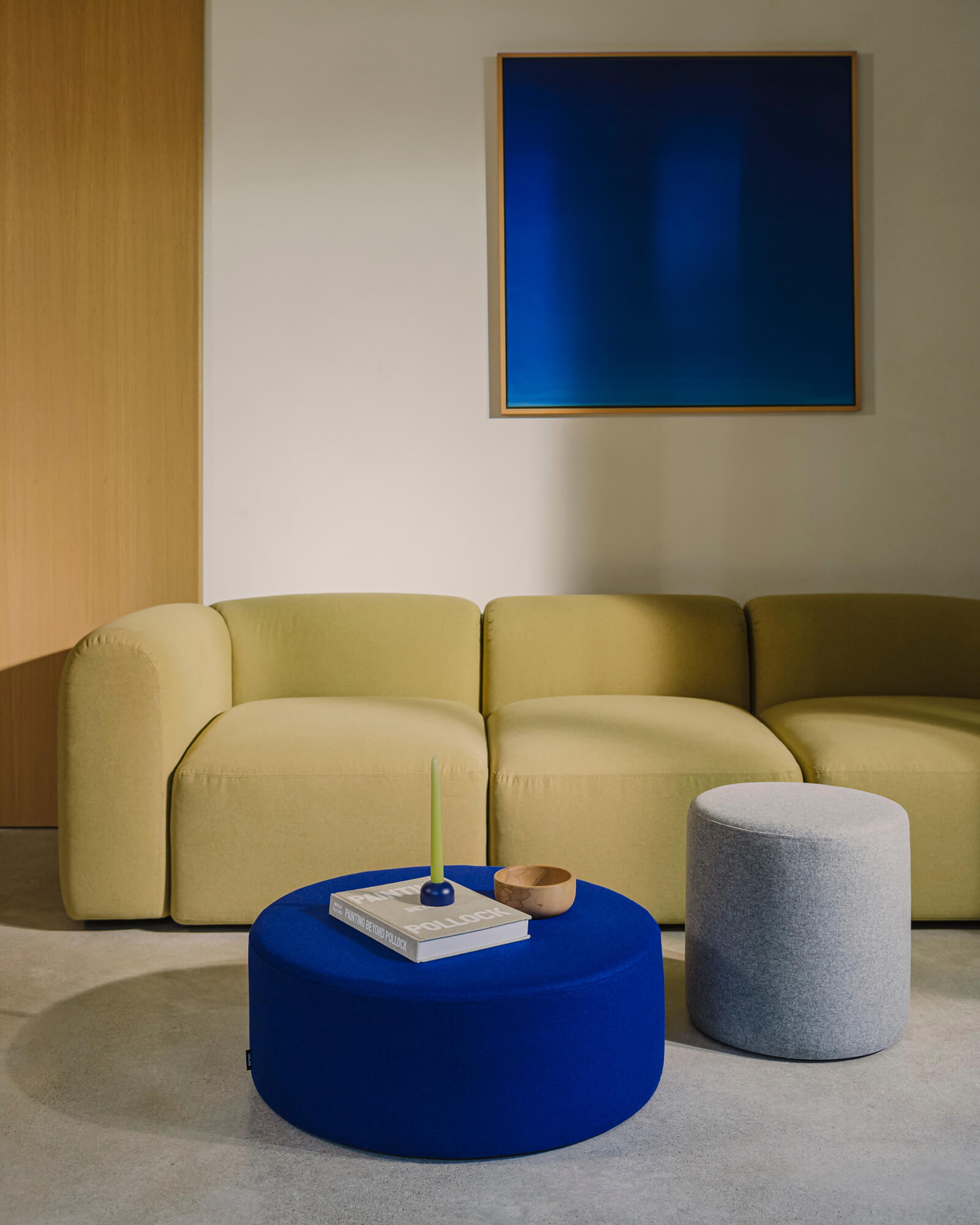 Folk Pouf - wide