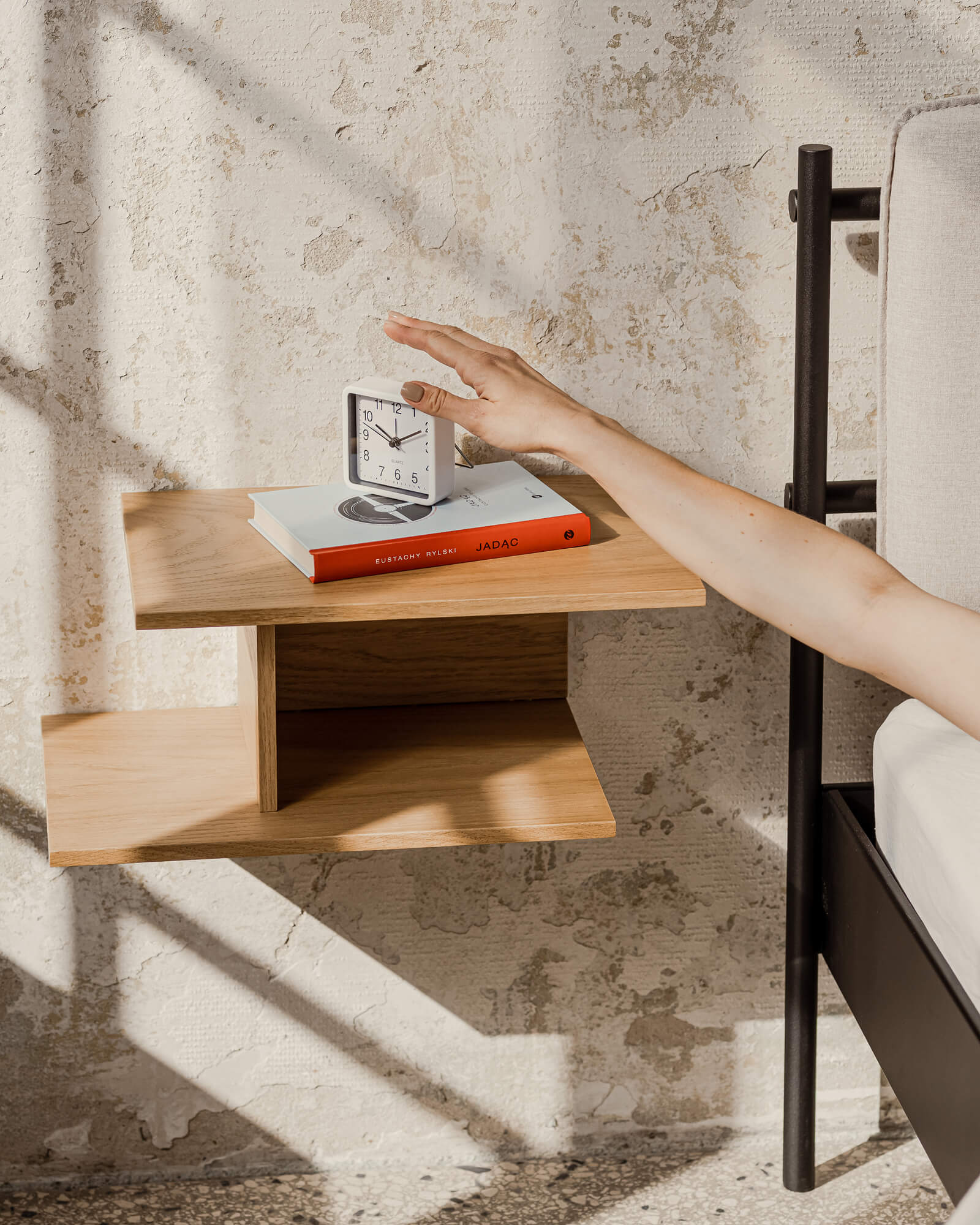 Tann Bedside Shelf - right