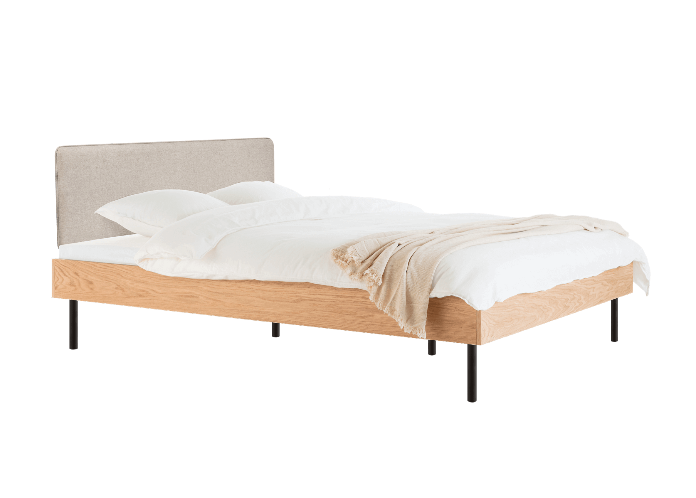 Streiko Bed Oak