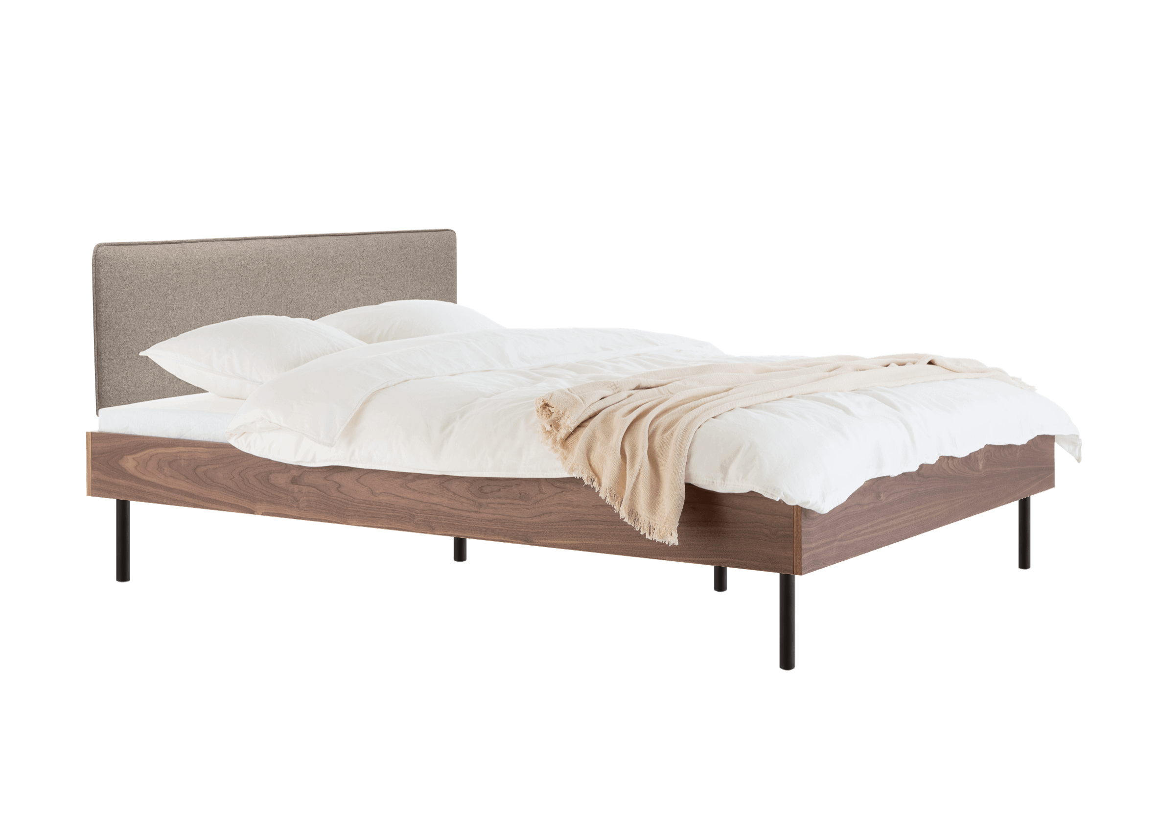 Streiko Bed Walnut