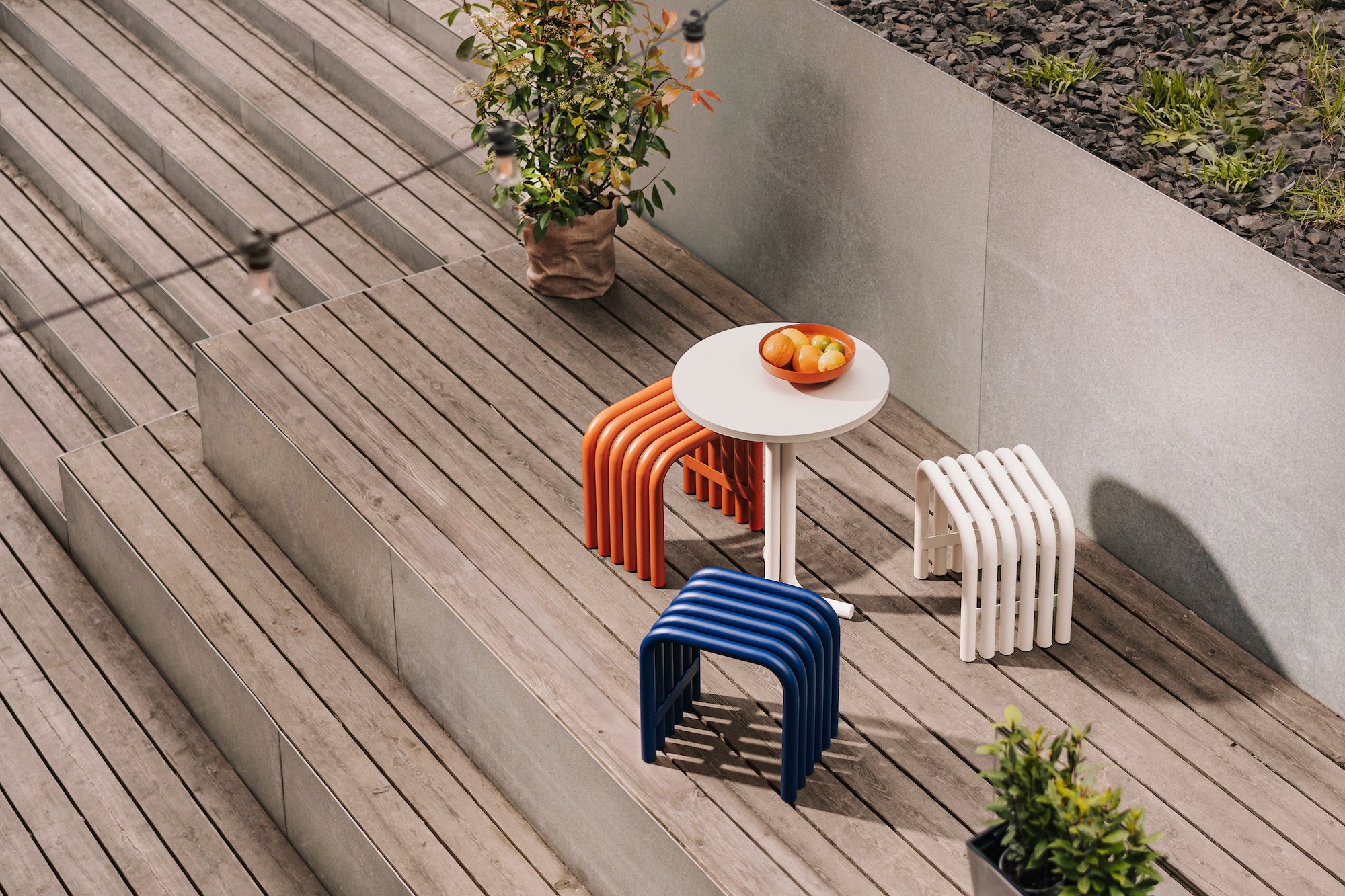 From small balconies to spacious gardens, our collection of garden furniture has everything needed to enjoy your outdoor to the fullest. Explore tables, stools, benches, and more for aesthetic balconies and modern gardens. Minimal balconies.