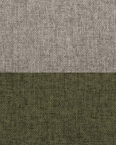 Fabric Sample – Earthy Green & Bright Brown