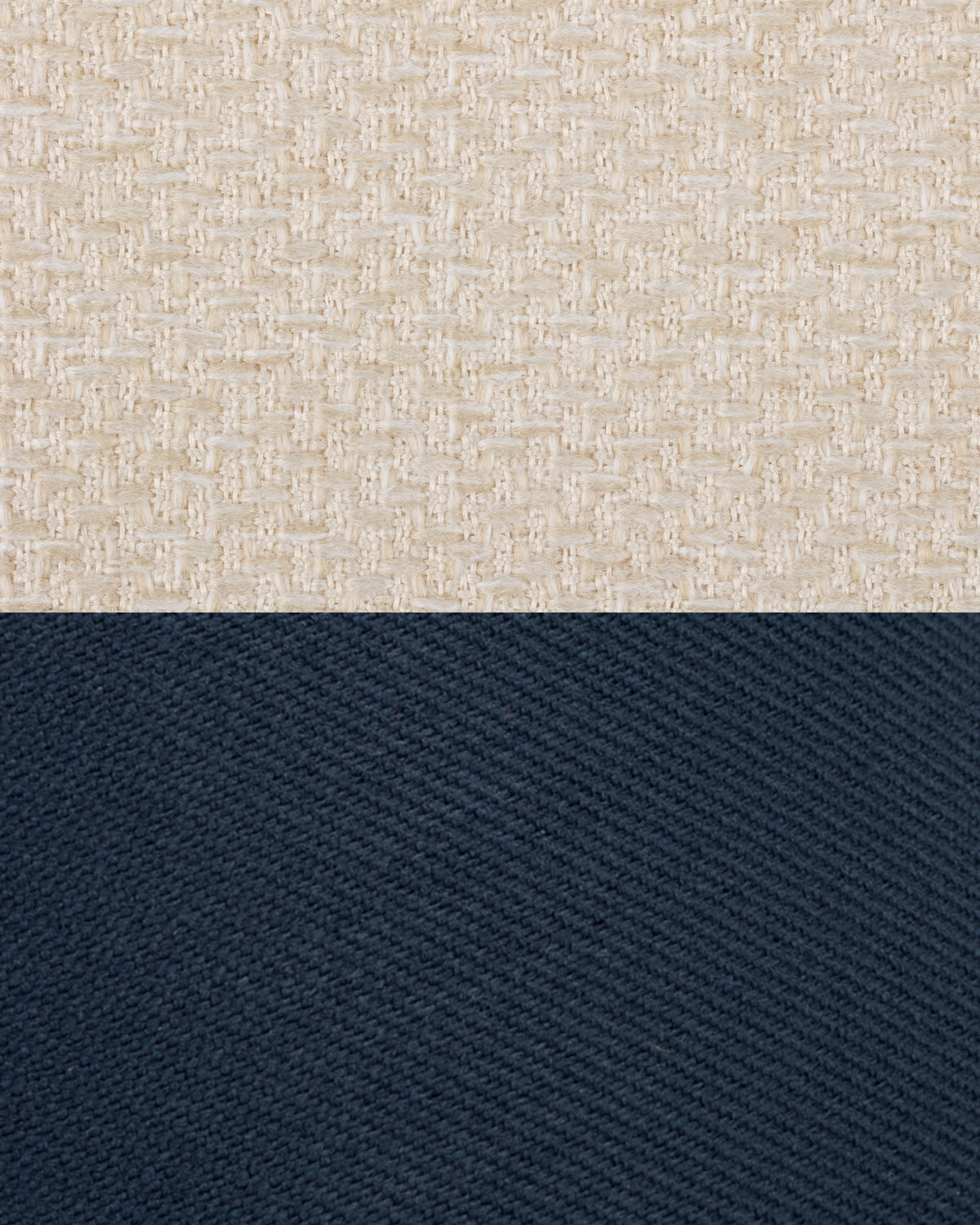 Cream Beige & Evening Blue