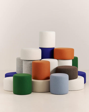 Folk Pouf - low
