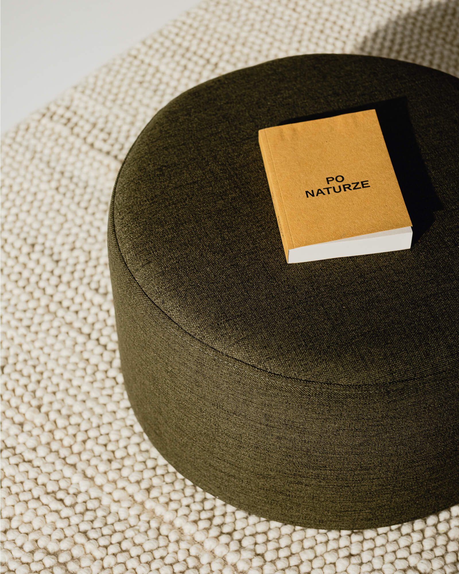 Folk Pouf - low