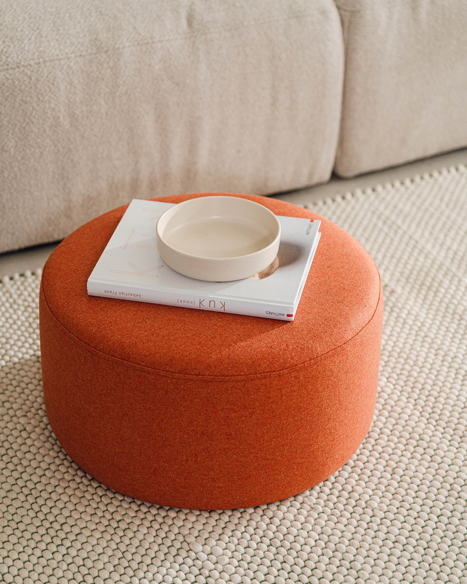 Folk Pouf - low