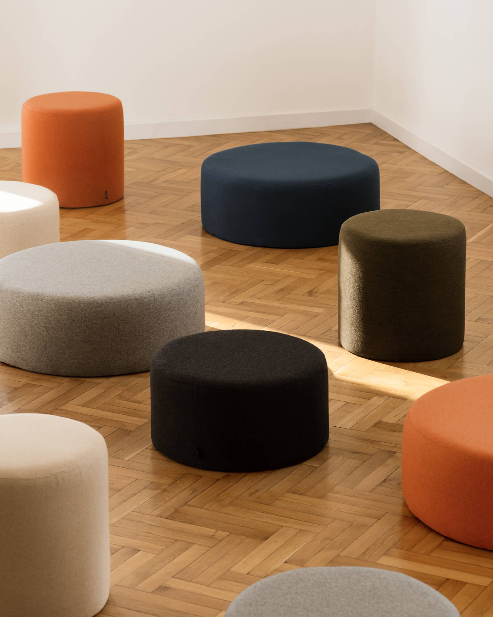 Folk Pouf - tall