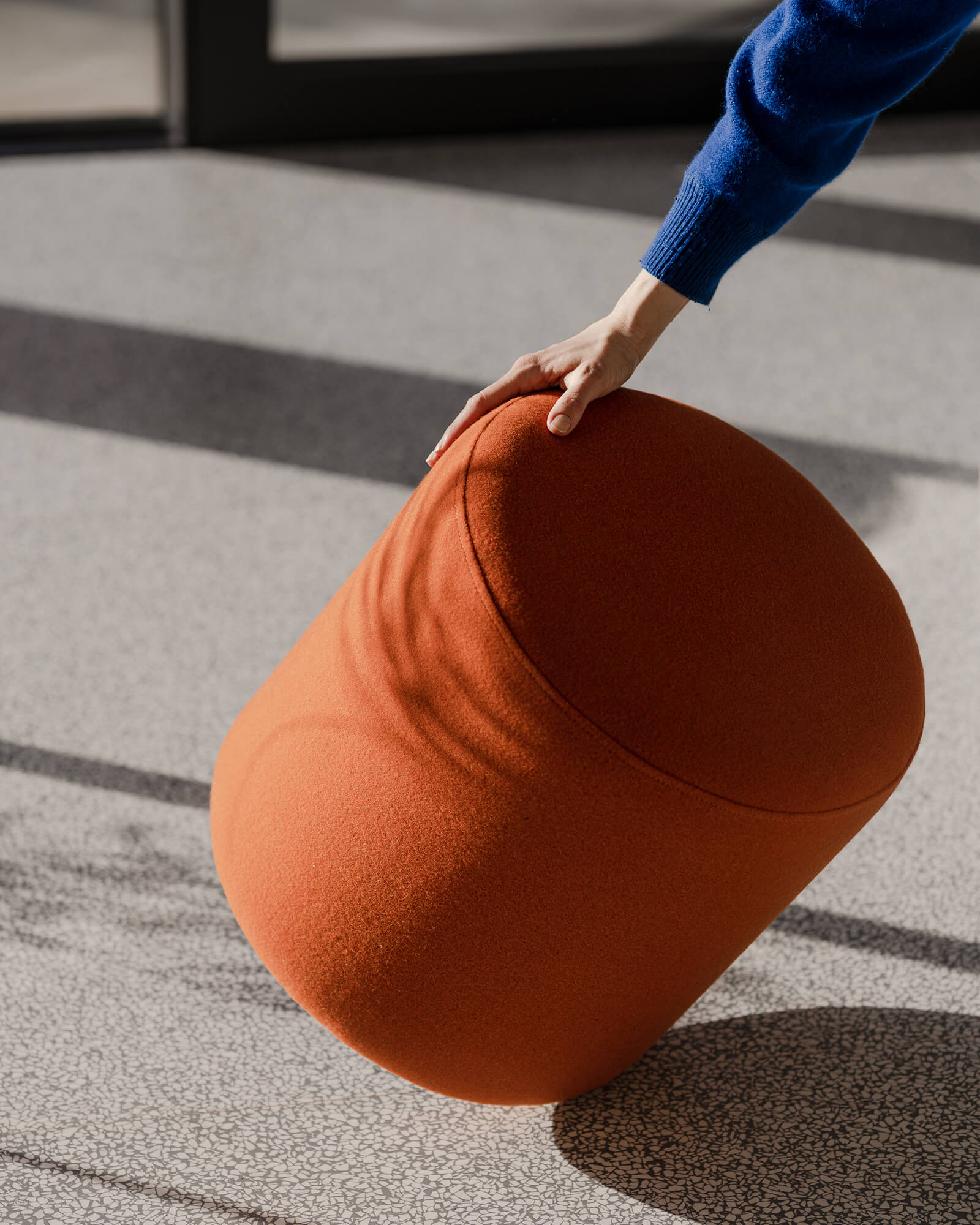 Folk Pouf - tall