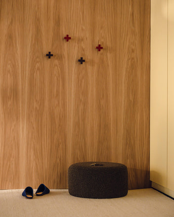 Folk Pouf - wide
