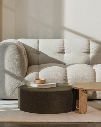 Folk Pouf - wide