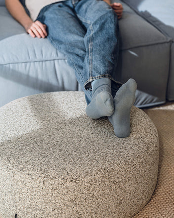 Folk Pouf - wide