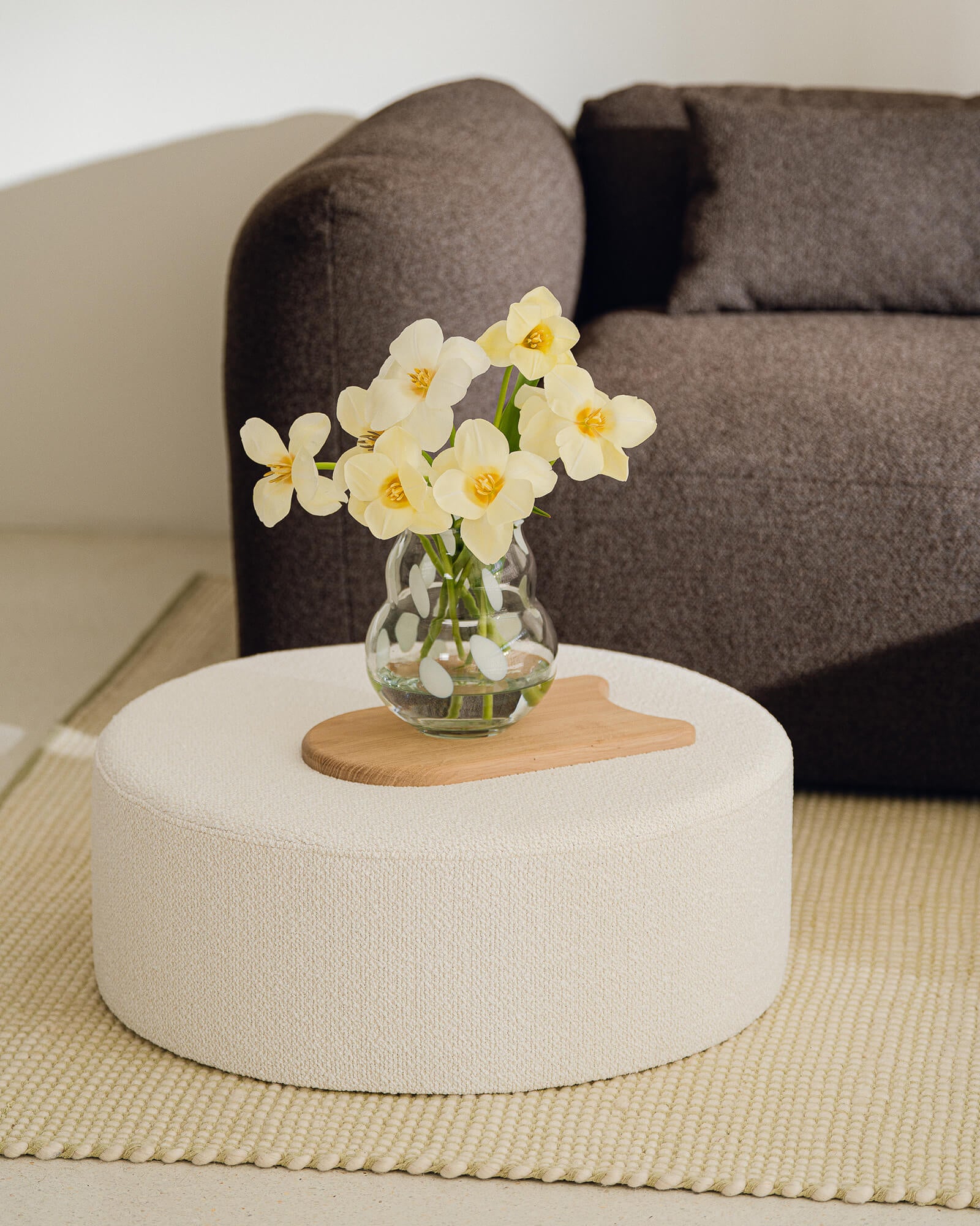 Folk Pouf - wide