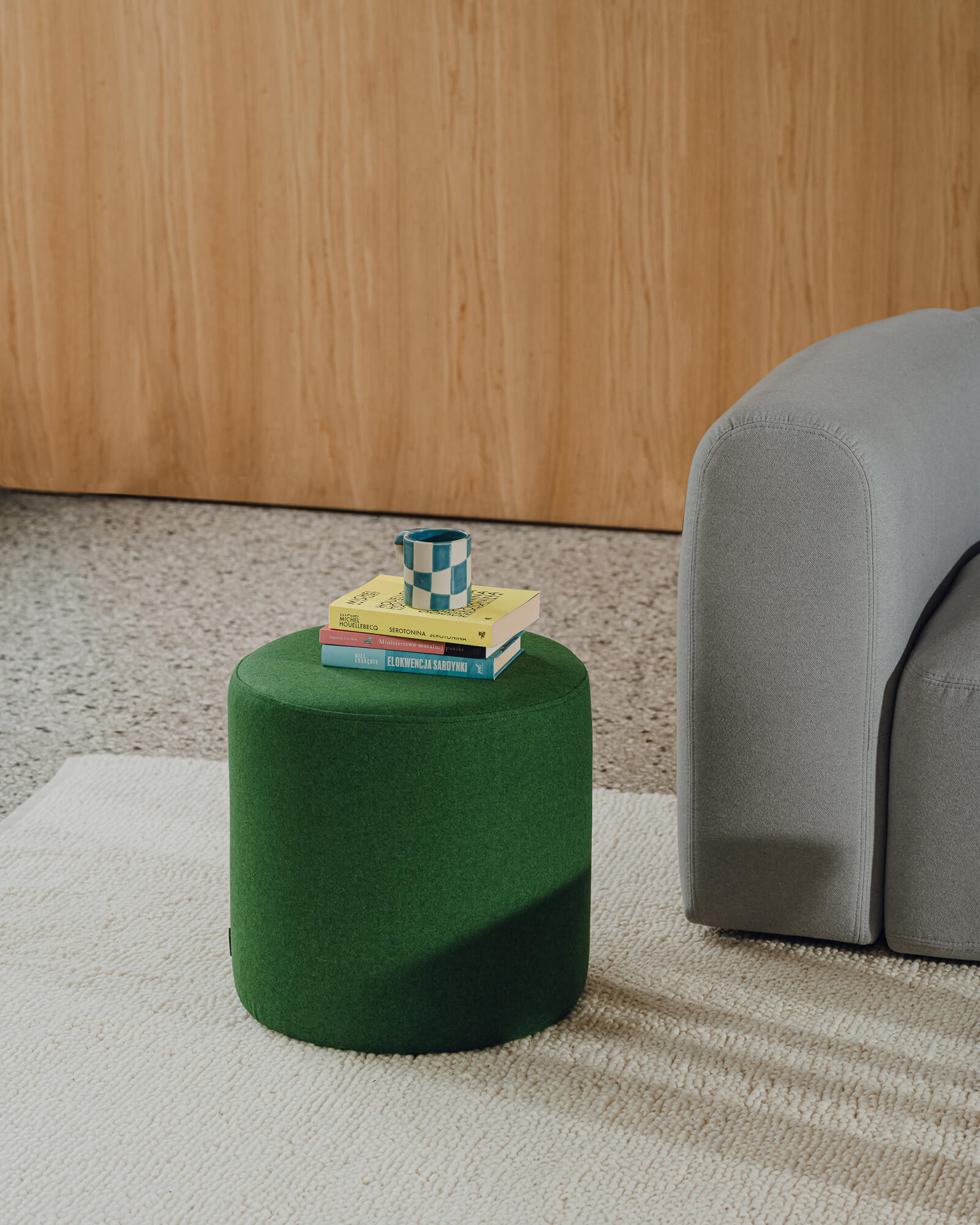 Folk Pouf - wide