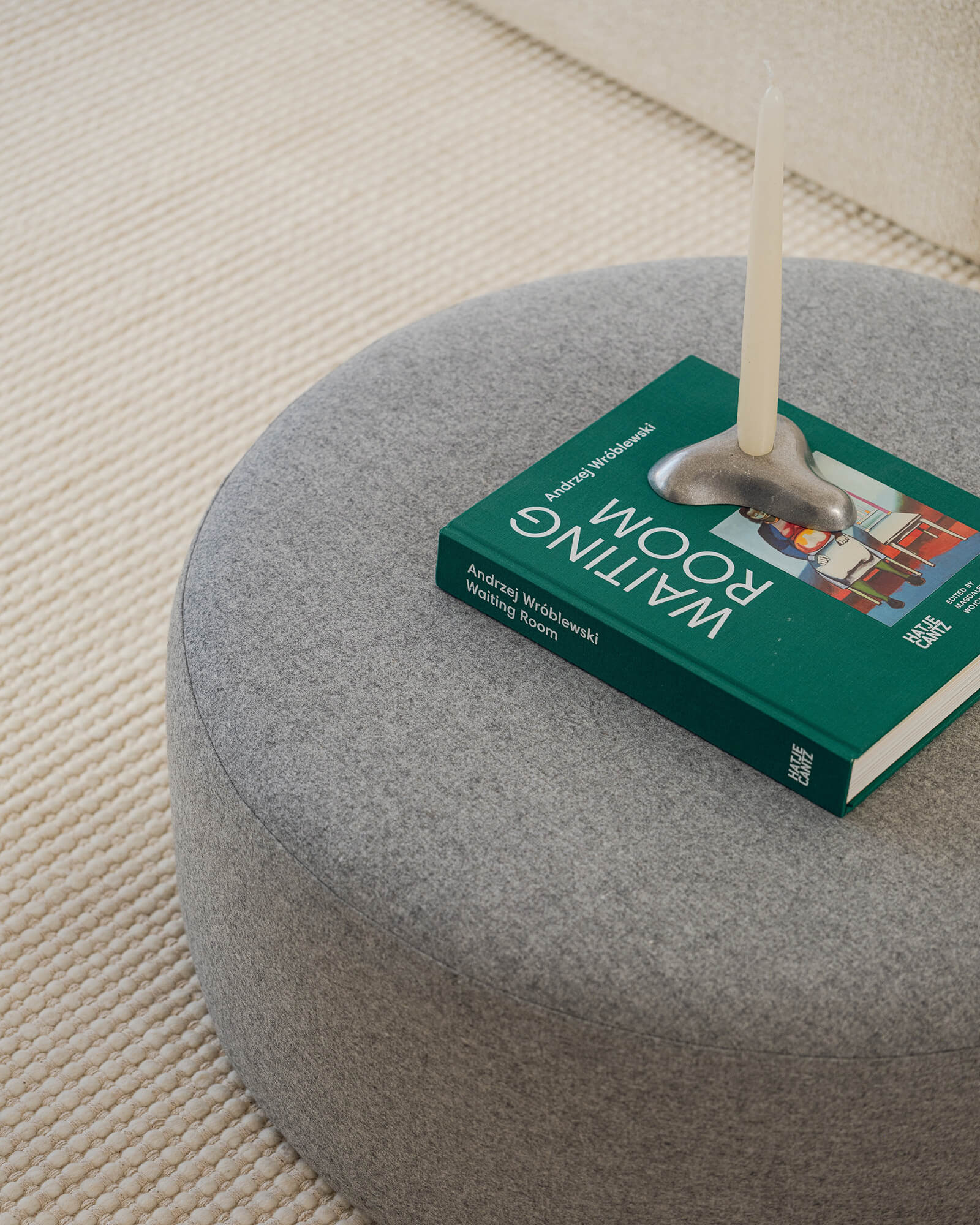 Folk Pouf - wide