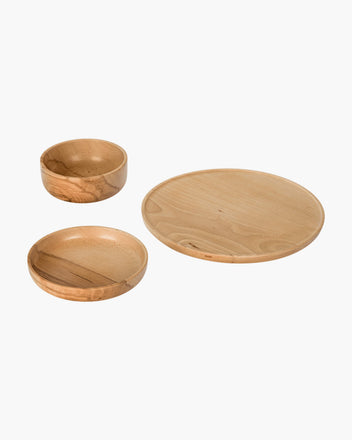 Oul Serving Platter and Bowls