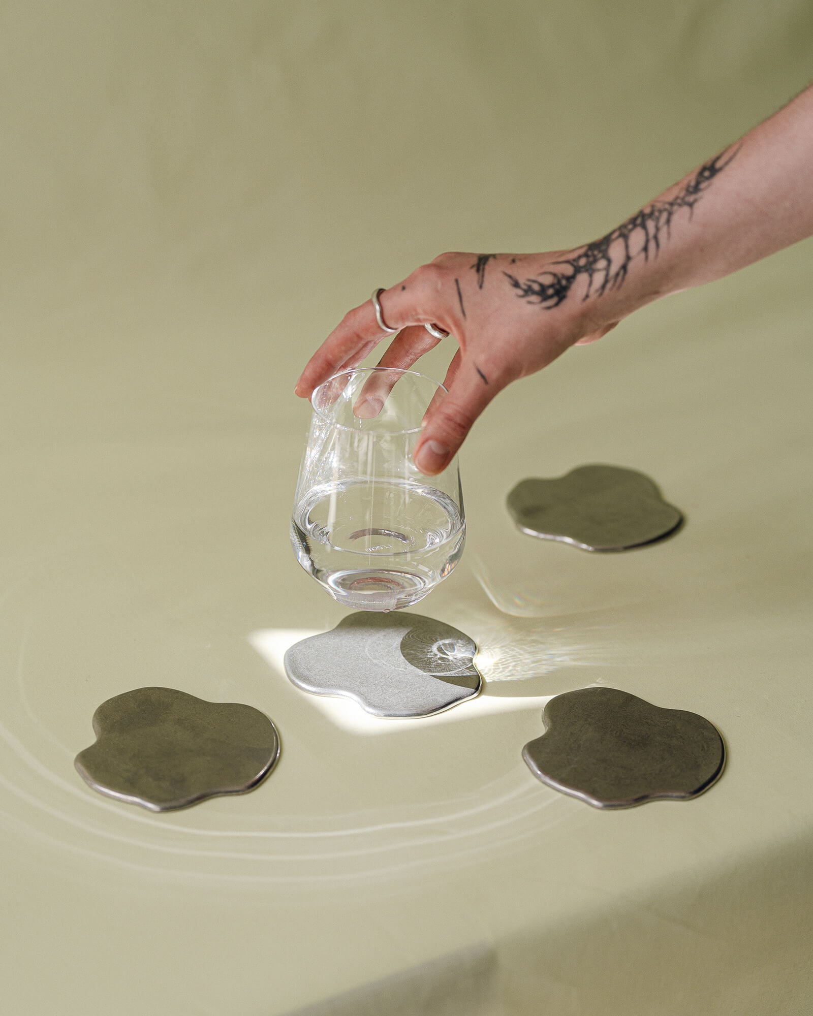 Plama Coaster - set of 4 