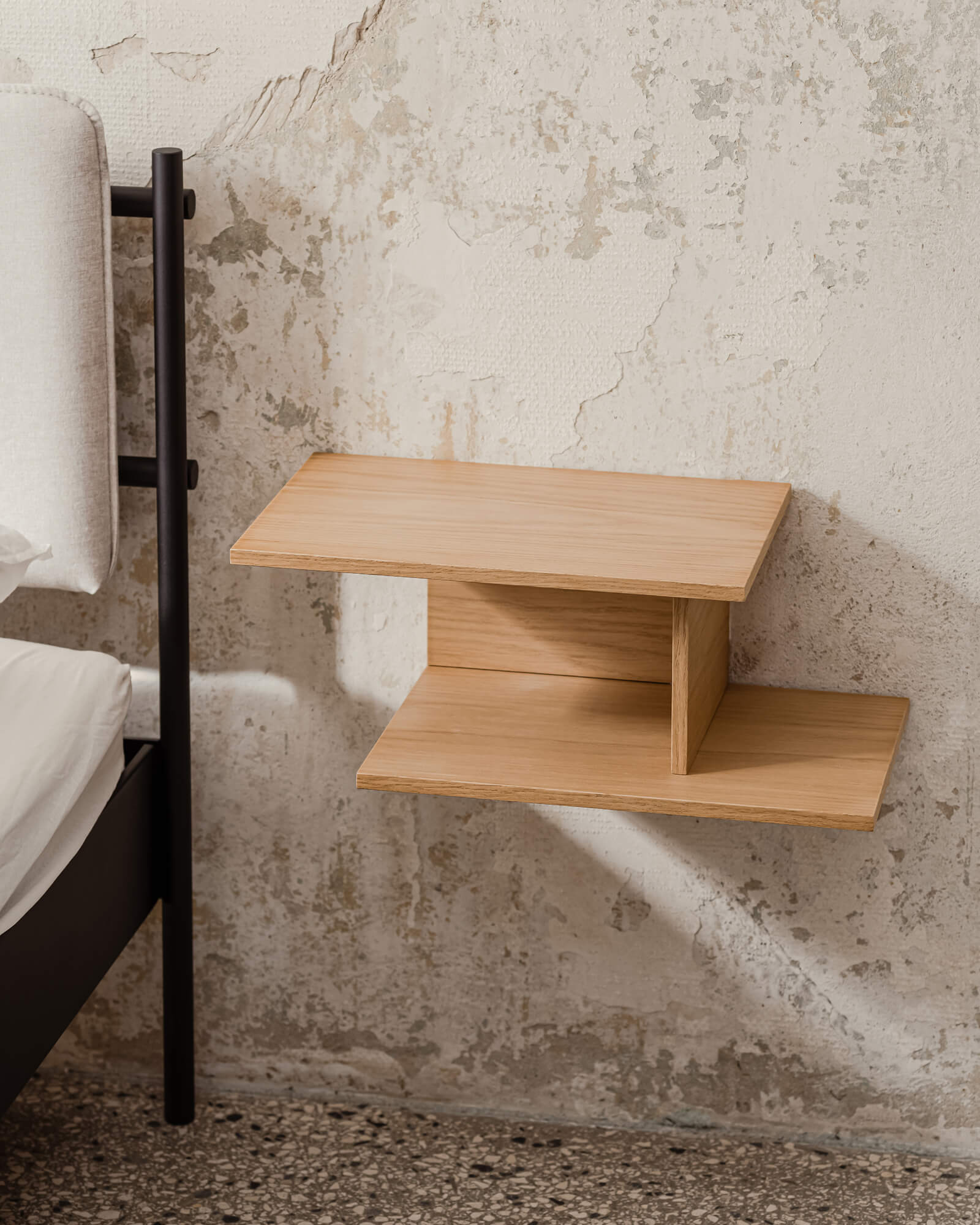 Tann Bedside Shelf - right