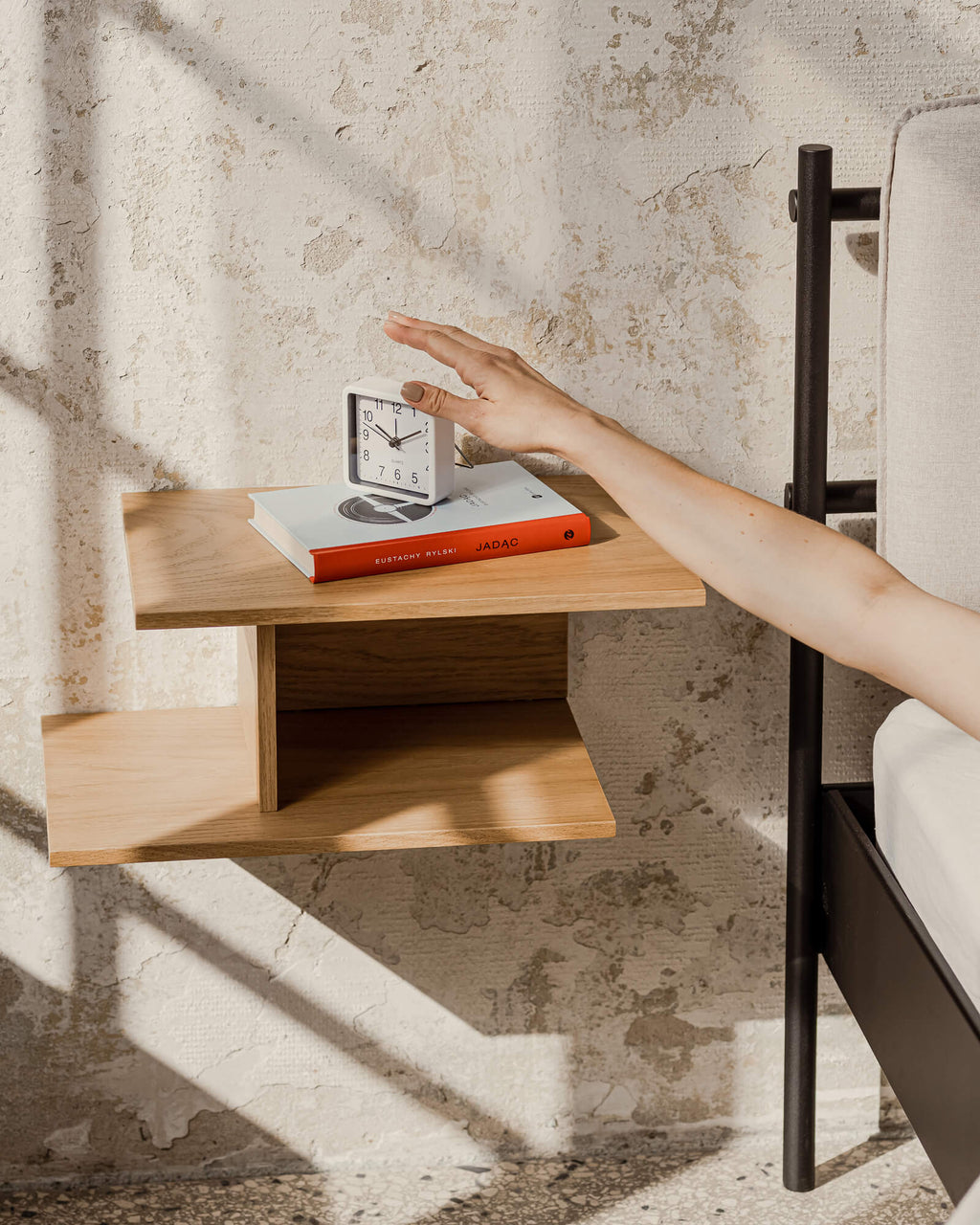 Tann Bedside Shelf - right
