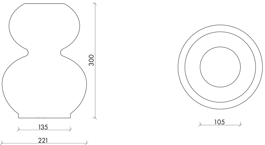 Tuga Vase