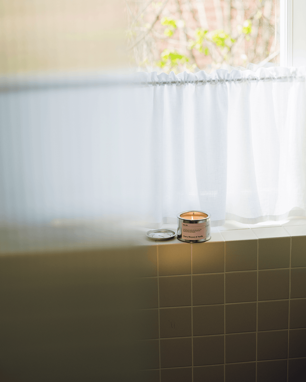 Ven Scented Candle - Green Tea & Elderflower