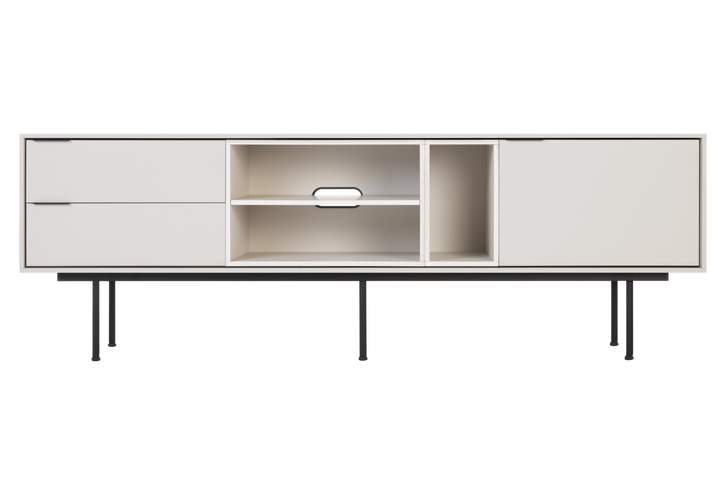 With drawers