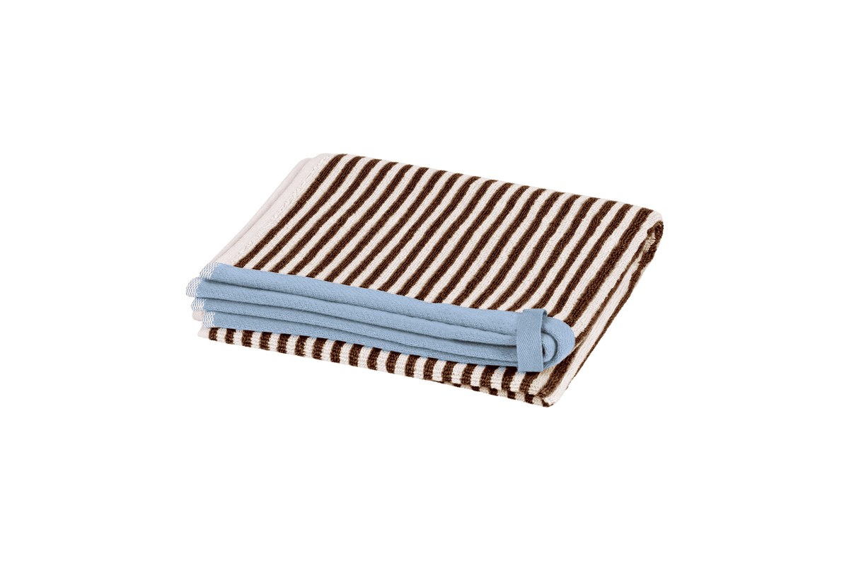 Cocoa Brown / Narrow stripes