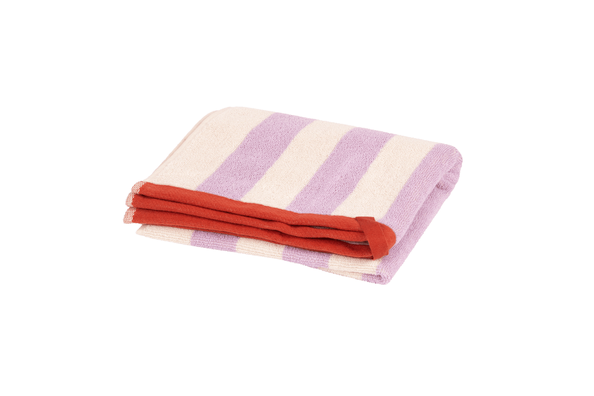 Pastel Lilac / Wide stripes