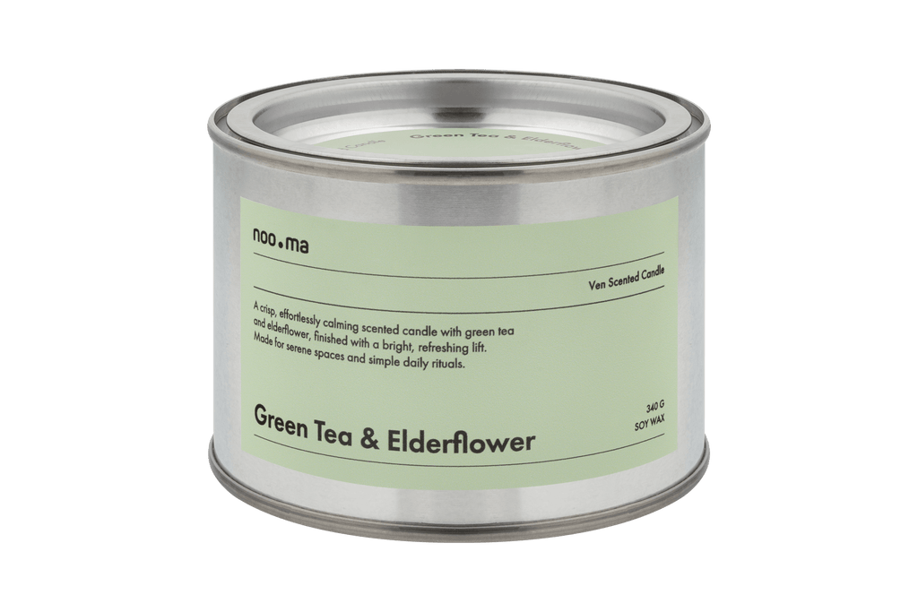 Ven Scented Candle - Green Tea & Elderflower