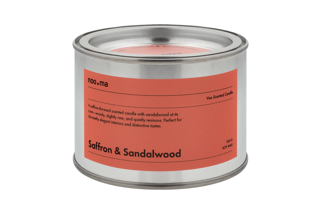 Ven Scented Candle - Saffron & Sandalwood