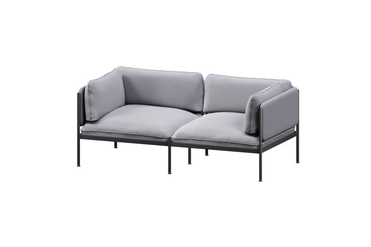 2-seater (2x backrest, 2x armrest)