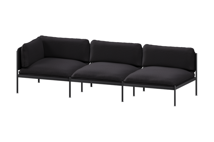3-seater (3x backrest, 1x armrest)