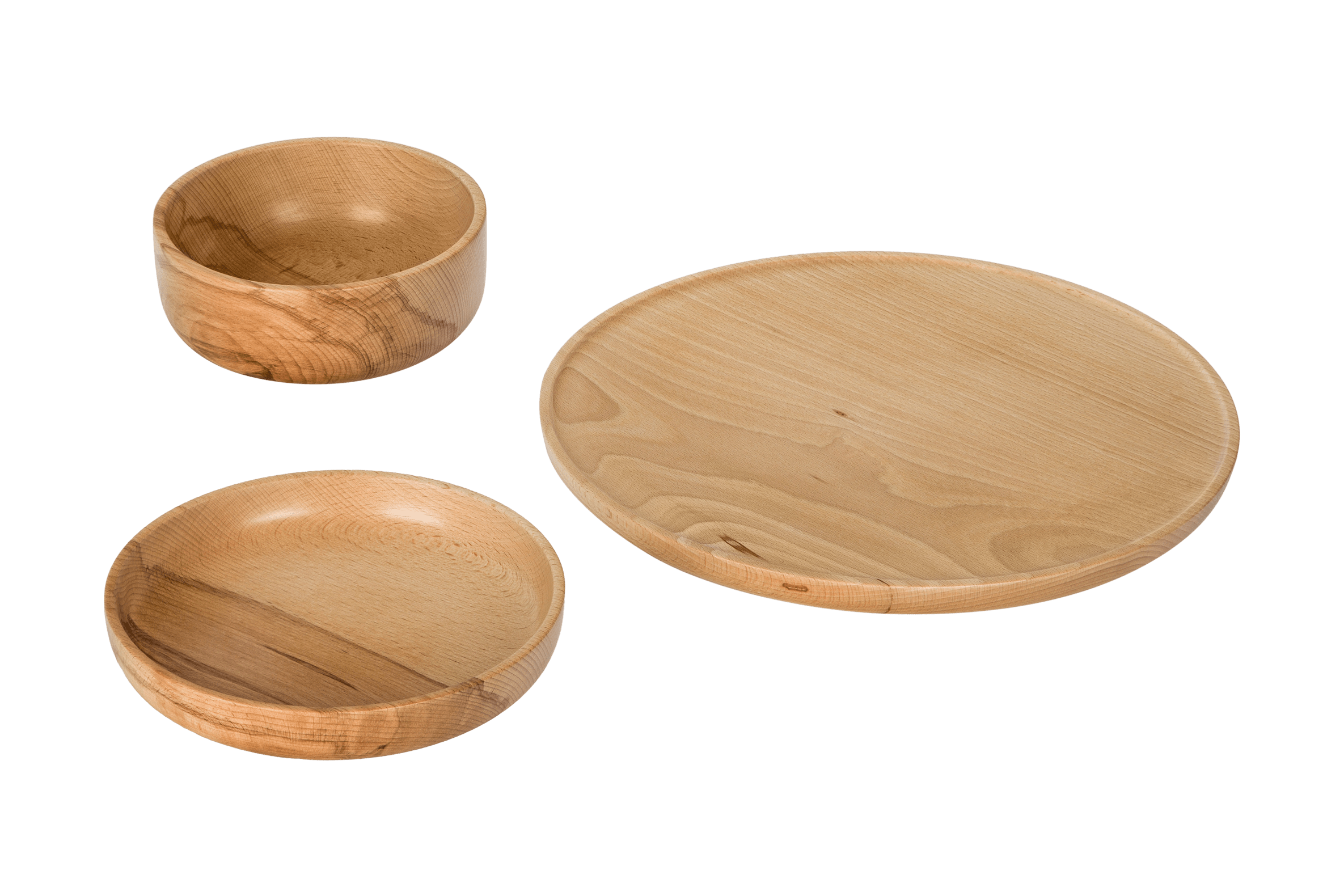 Oul Serving Platter and Bowls